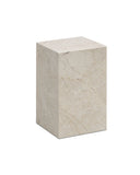 Stage Marble Side Table Tall - Desert Rose Marble