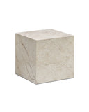 Stage Marble Side Table Low - Desert Rose Marble