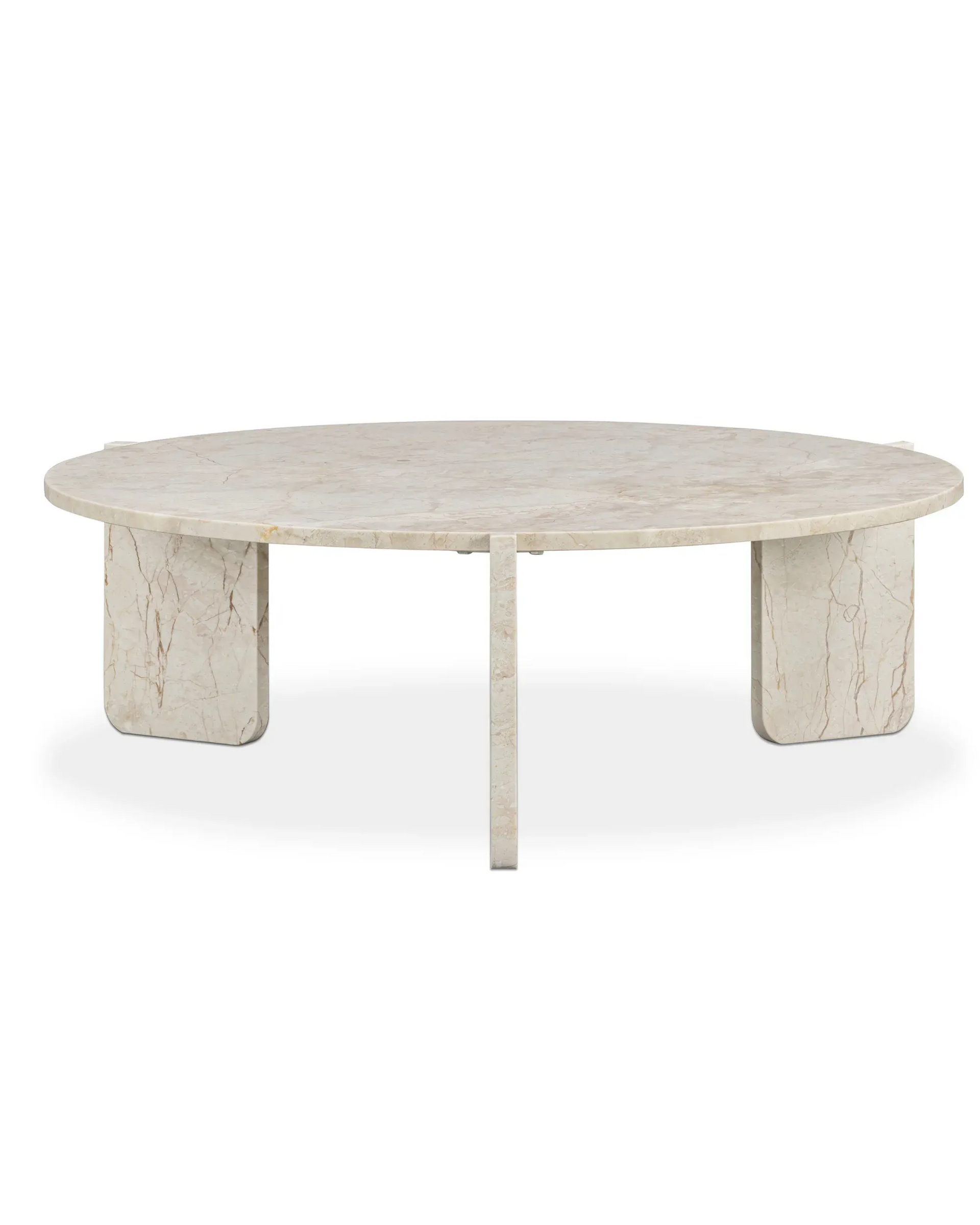 Bodie Coffee Table - Desert Rose Marble