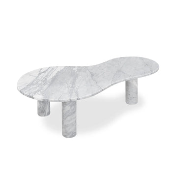 Claude Coffee Table - Grey Carrara
