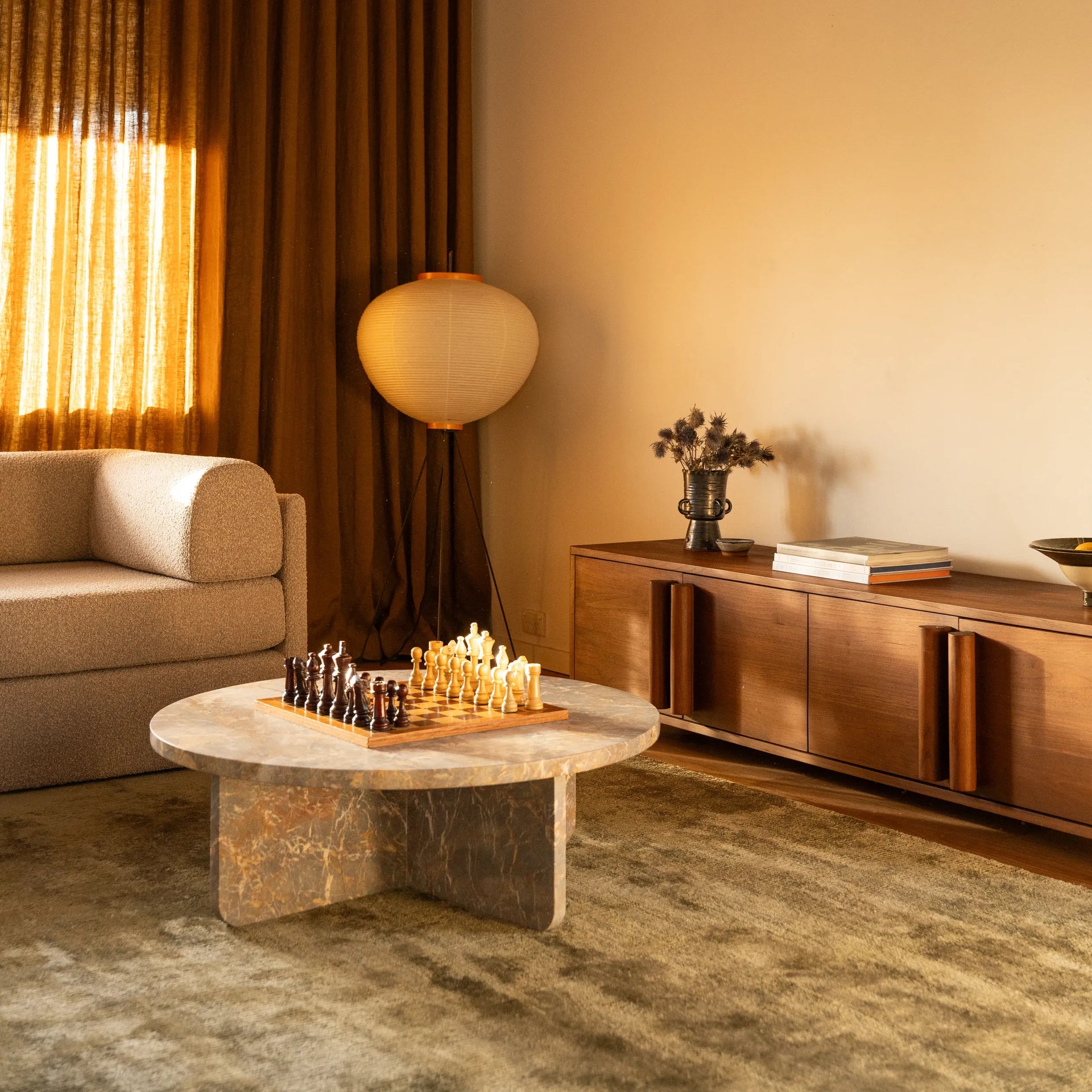 Artie Coffee Table - Earth Marble