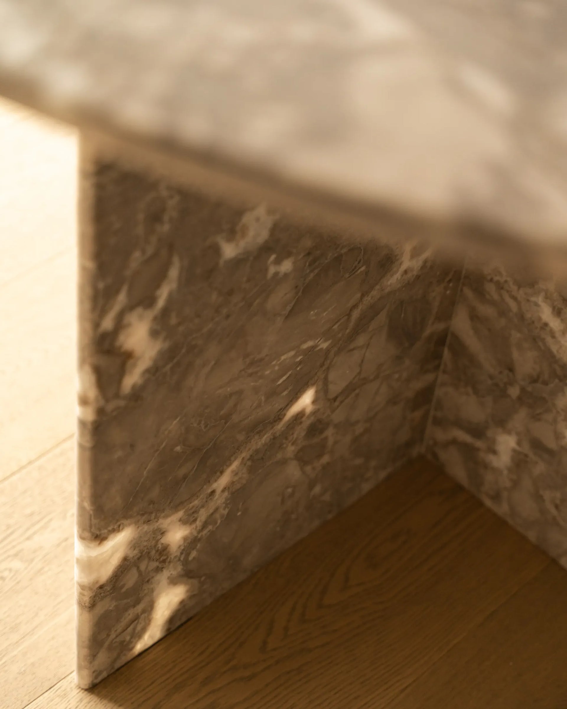 Clara Round Dining Table 120cm - Tide Pool Marble