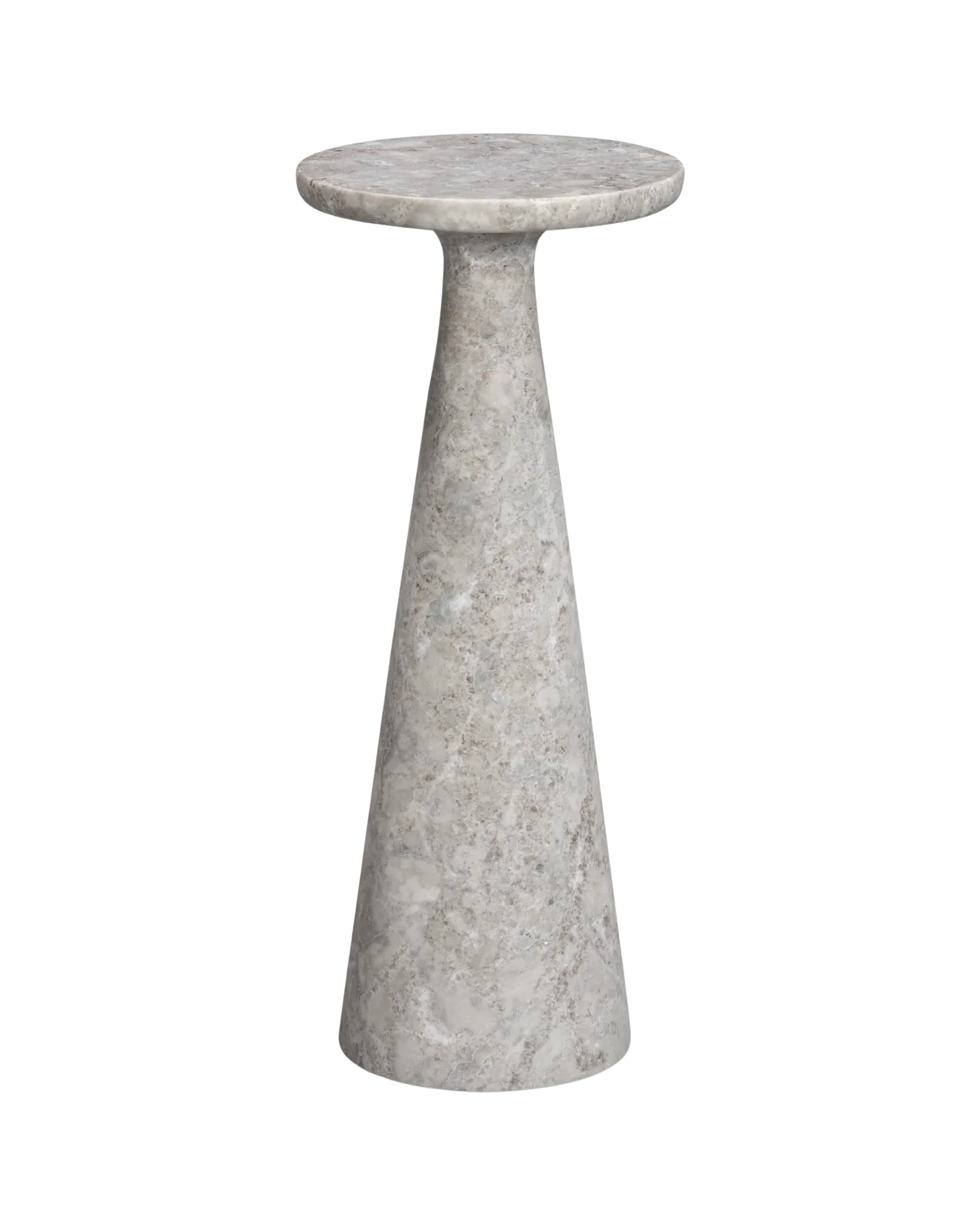 Brooks Tall Side Table - Tide Pool Marble