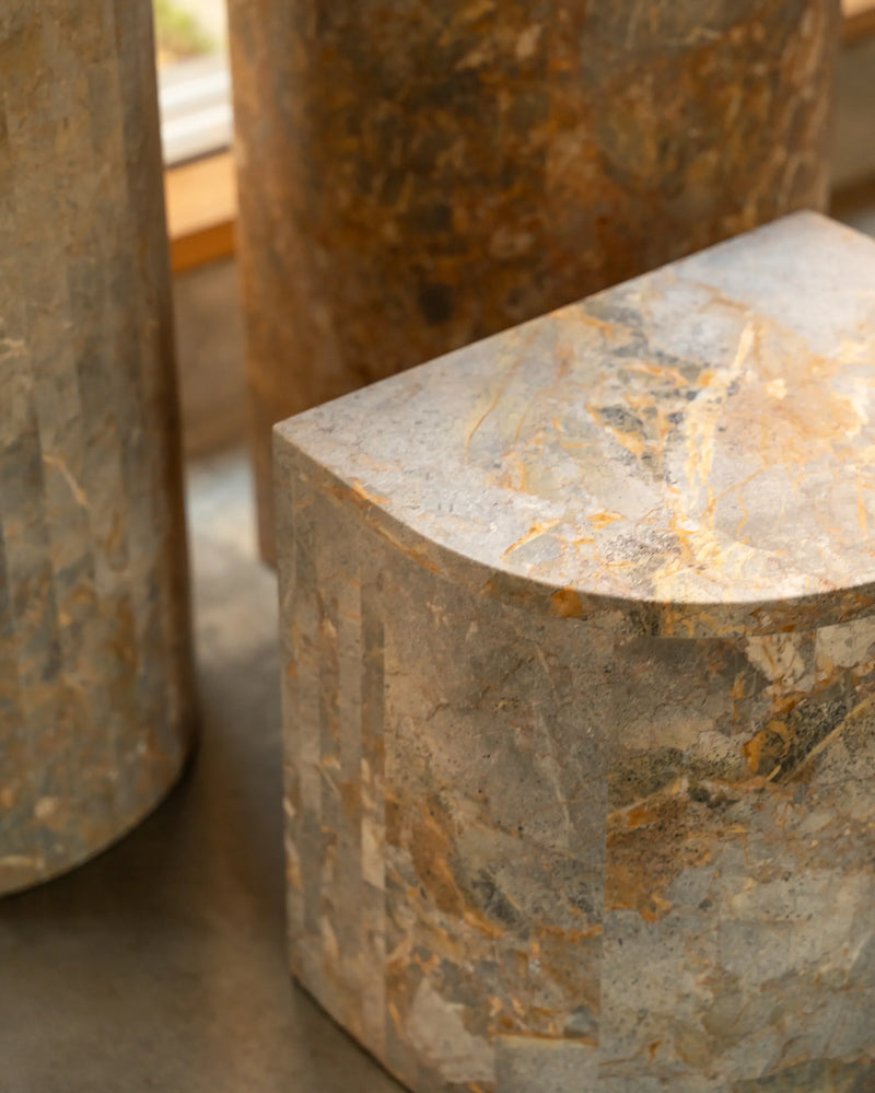 Airy Side Table - Earth Marble