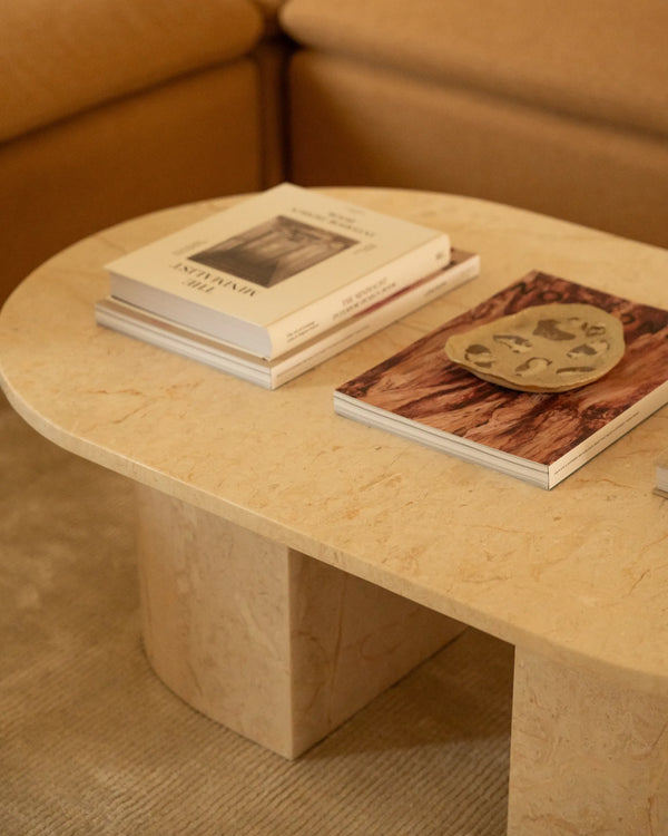 Idle Coffee Table - Desert Rose Marble