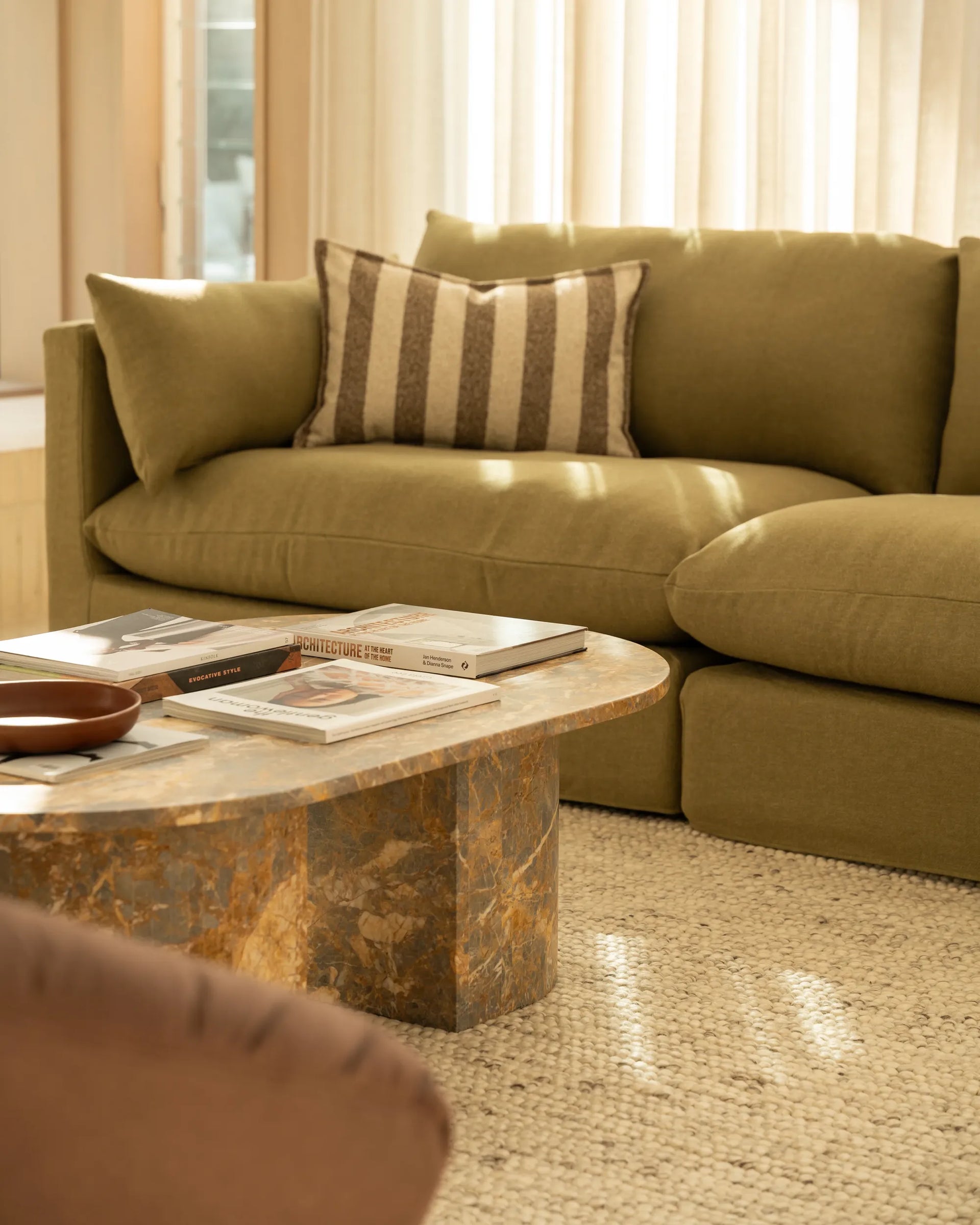 Idle Coffee Table - Earth Marble