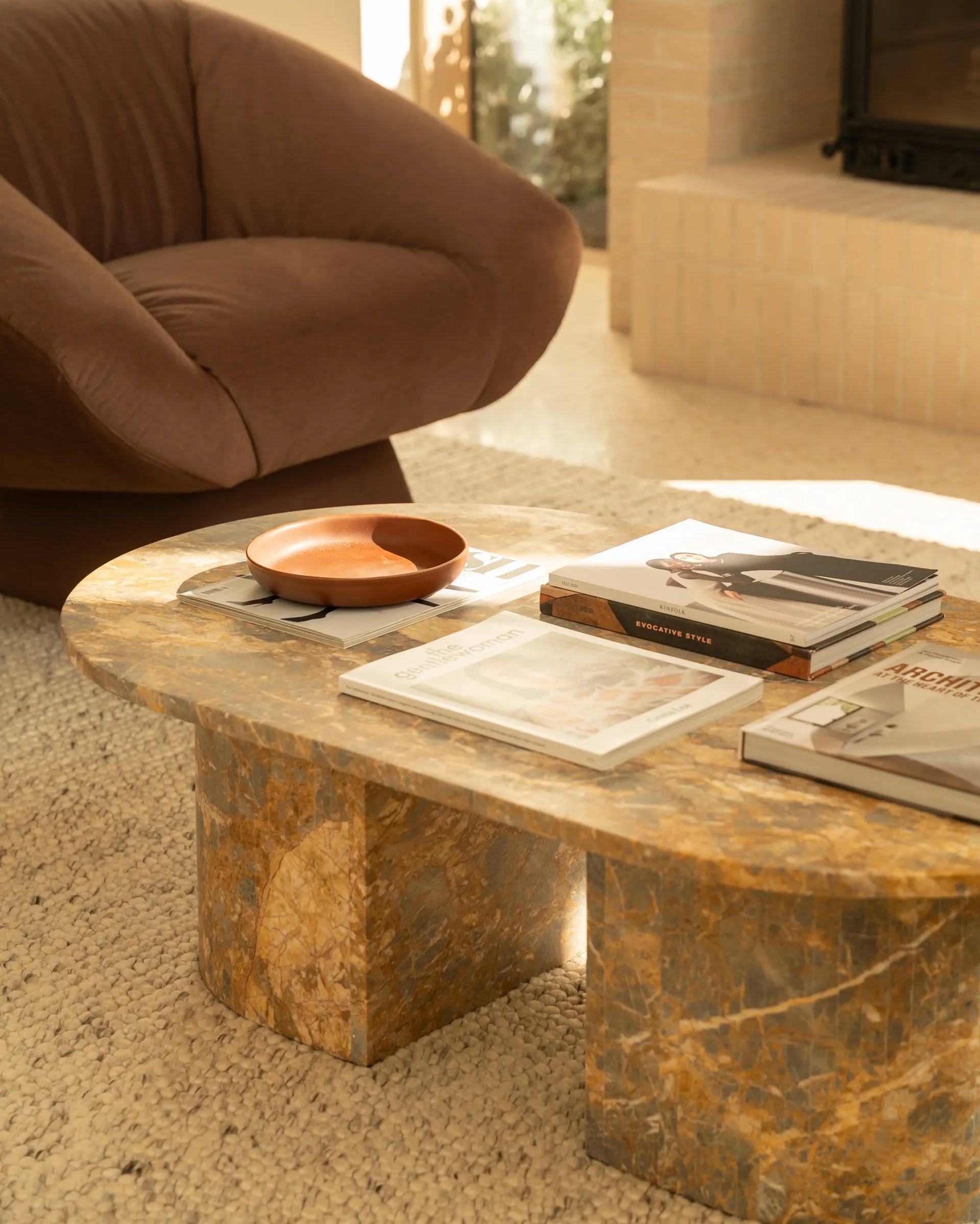 Idle Coffee Table - Earth Marble