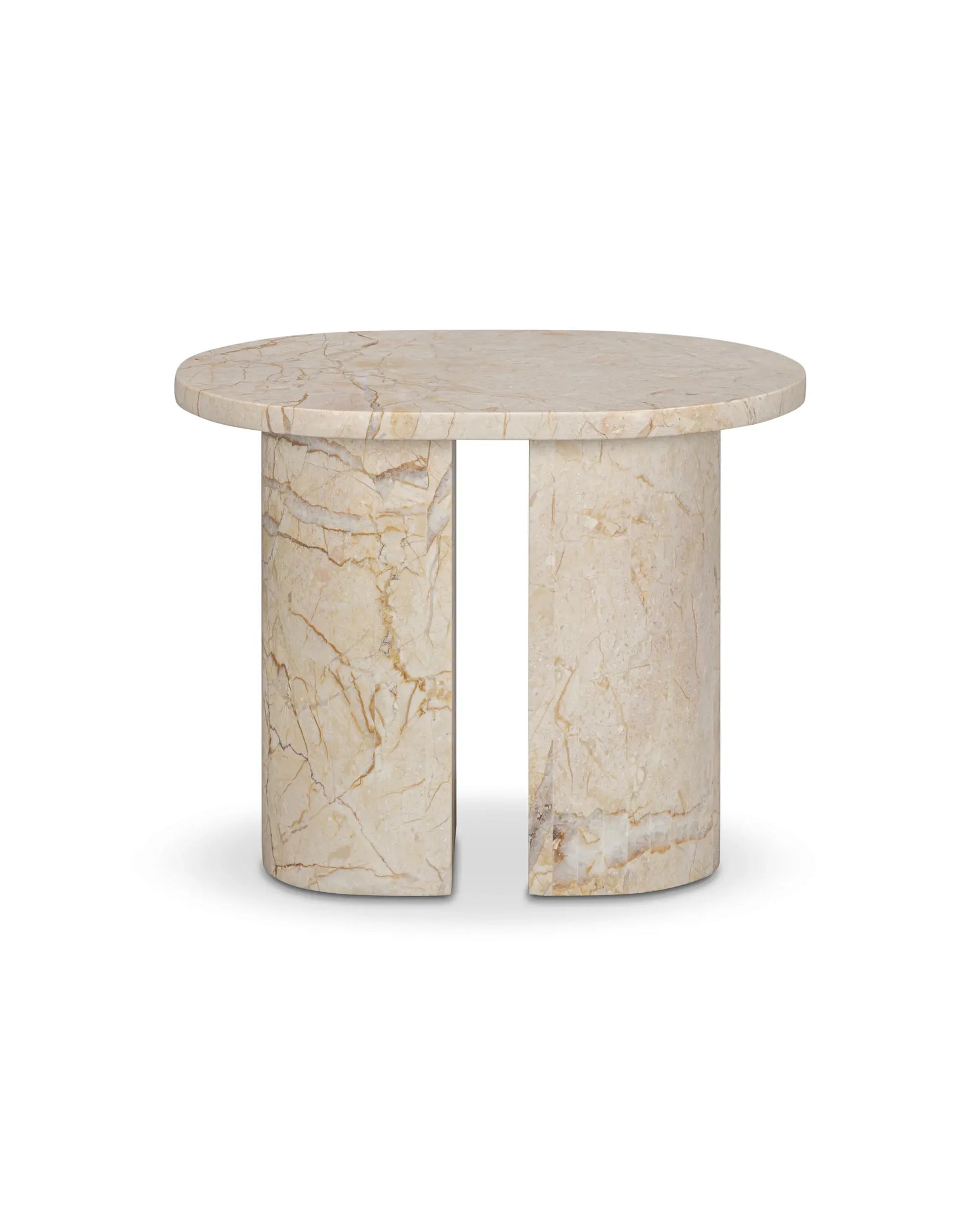 Idle Side Table - Desert Rose Marble