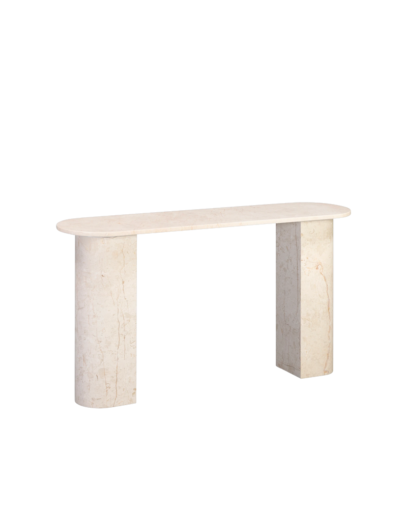 Idle Console Table 140cm - Desert Rose Marble