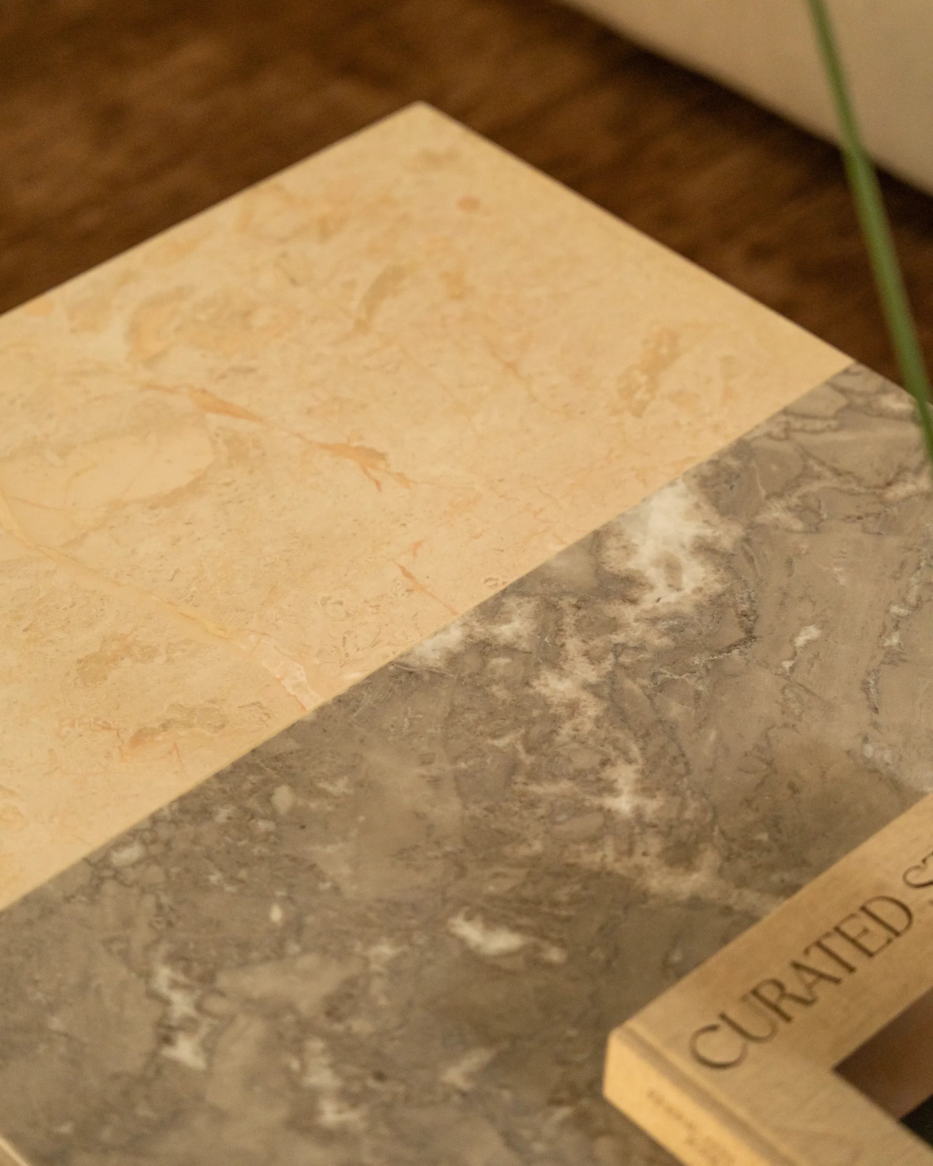 Flutter Coffee Table - Desert Rose/Tide Pool Marble