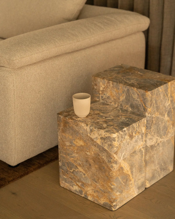 Rhythm Side Table - Earth Marble