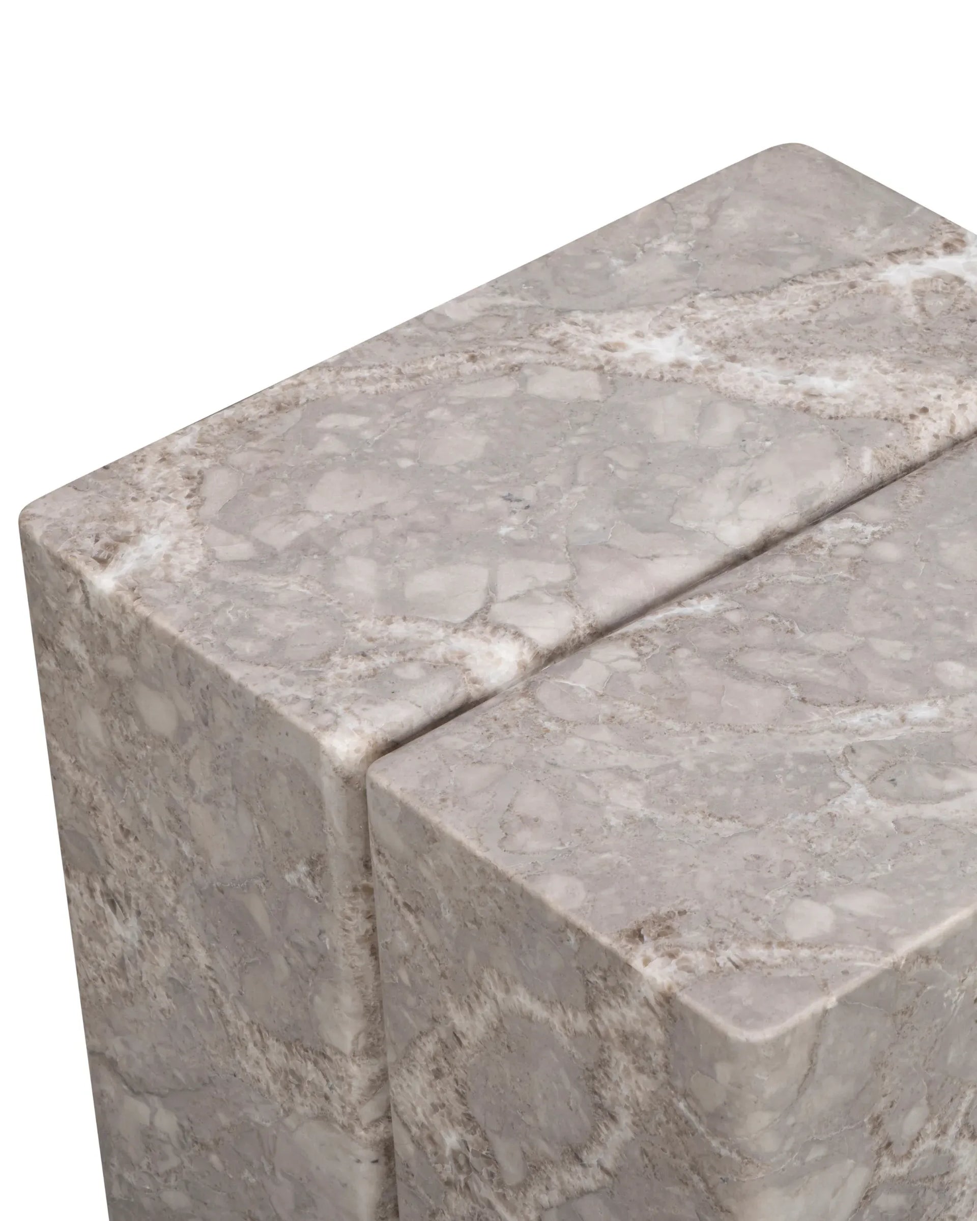 Static Side Table - Tide Pool Marble