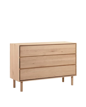 Harmony 3 Drawer Chest - Oak