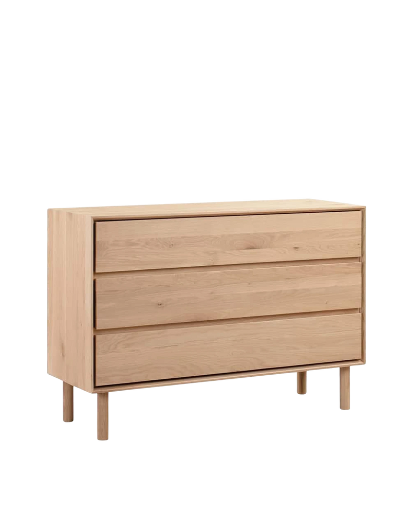Harmony 3 Drawer Chest - Oak