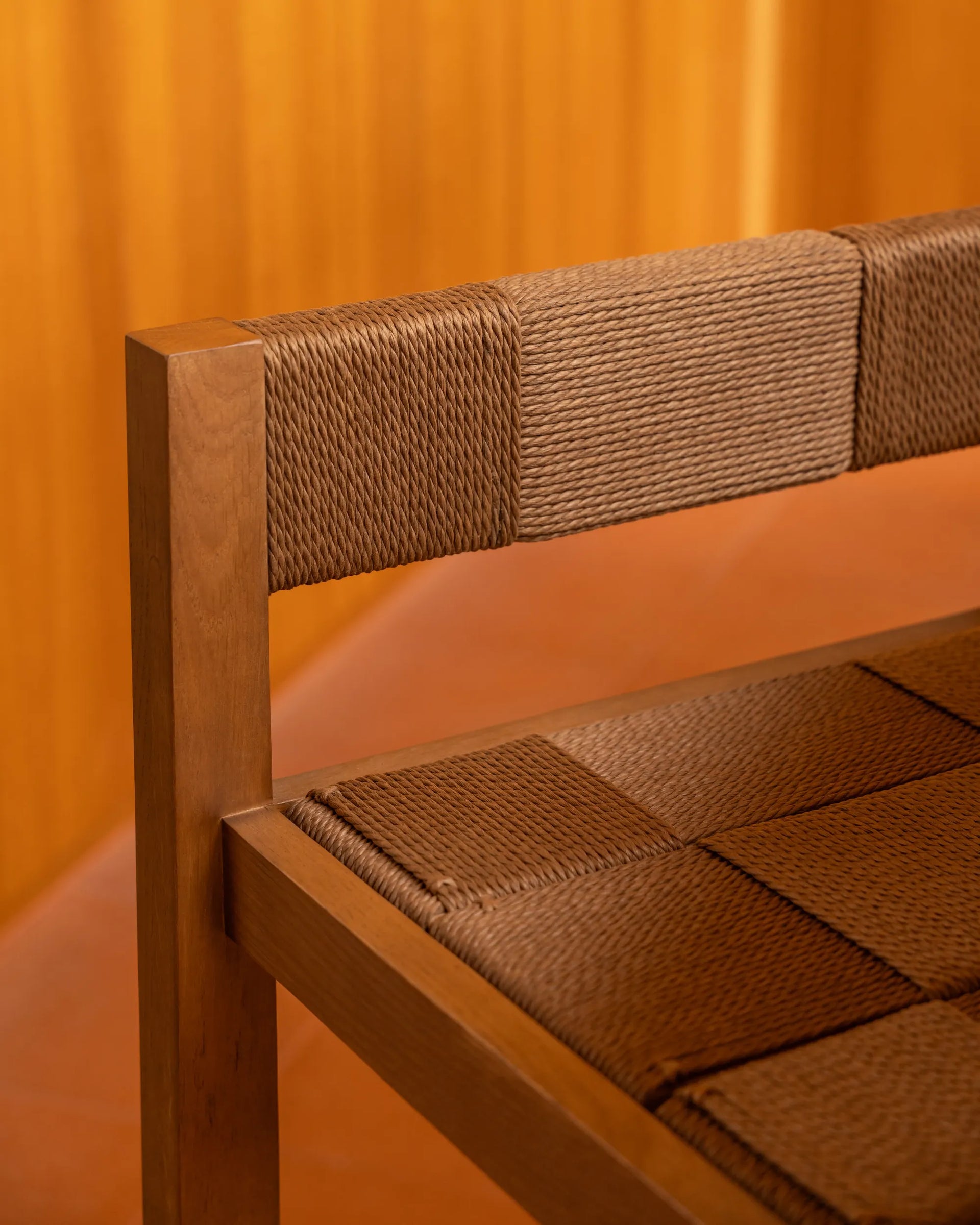 Charm Bar Stool 65cm - Deep Oak
