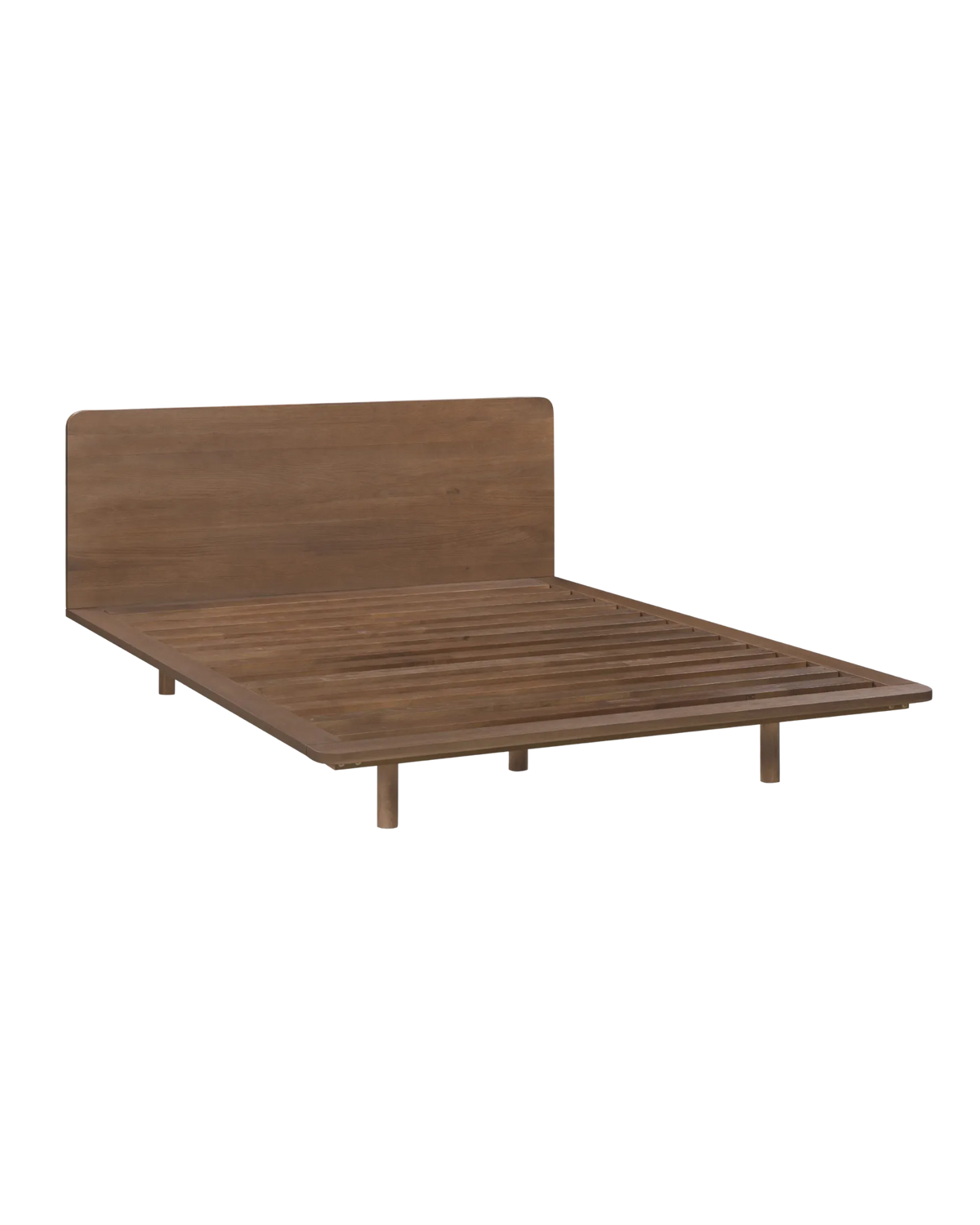 Serene King Bed - Deep Oak