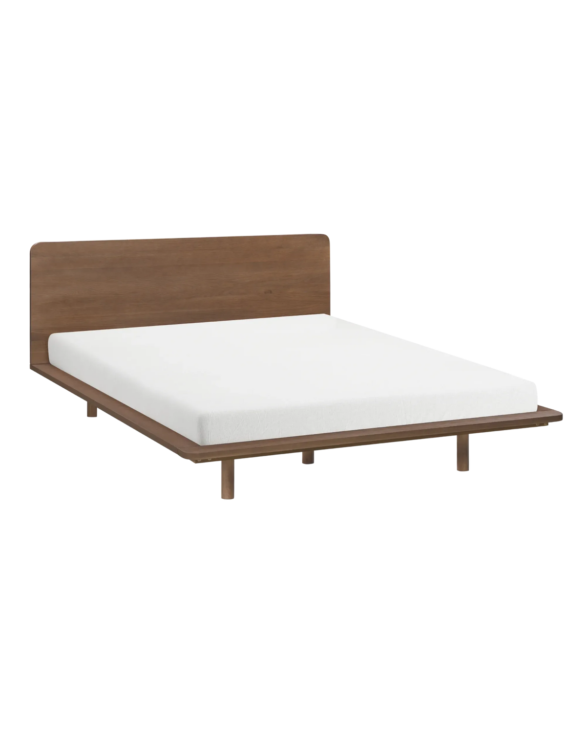 Serene King Bed - Deep Oak