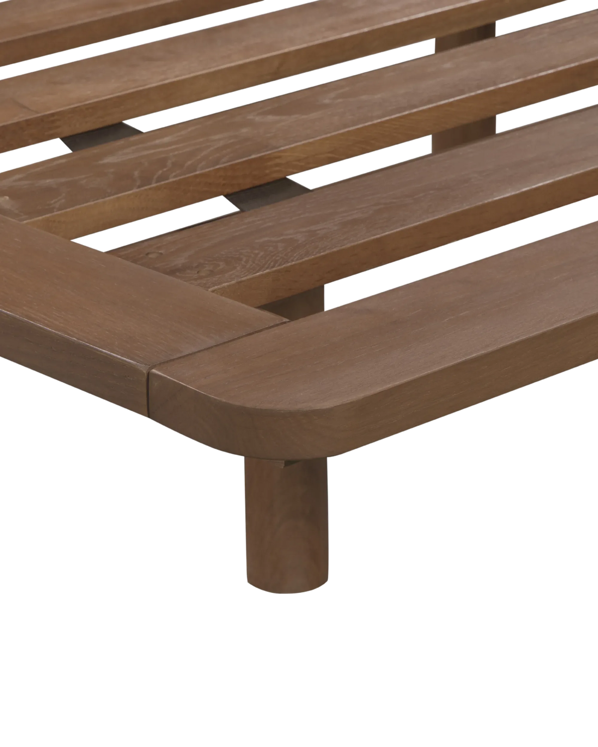 Serene King Bed - Deep Oak