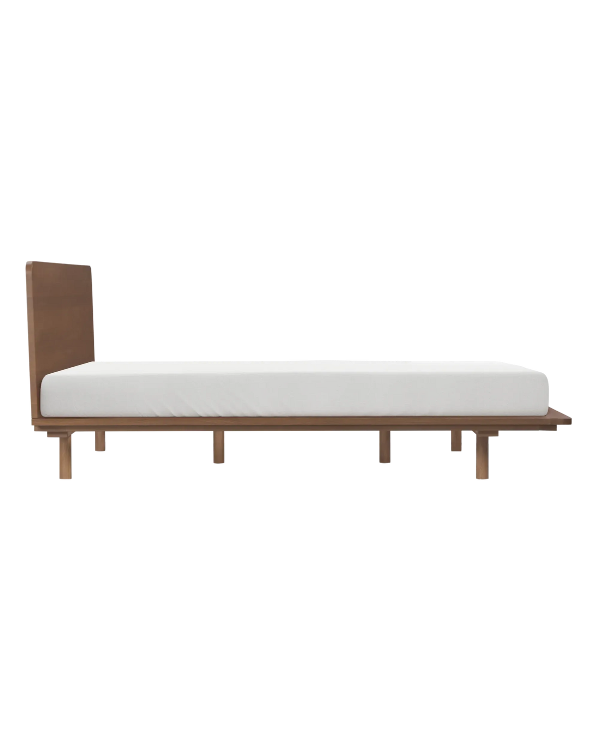 Serene King Bed - Deep Oak