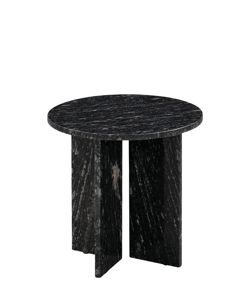 Edge Side Table - Black Forest Granite