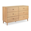 Ambience 6 Drawer Chest - Oak