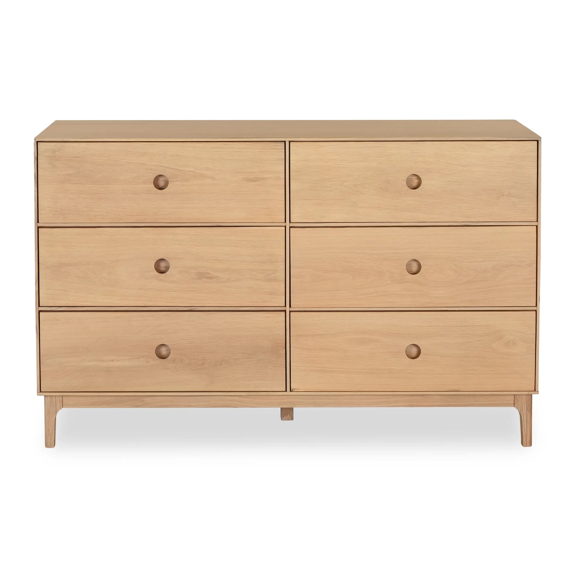 Ambience 6 Drawer Chest - Oak