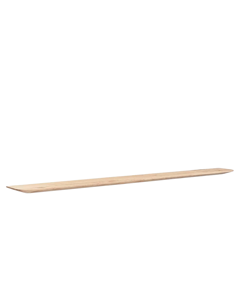Light Wall Shelf 210cm - Oak
