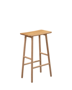 Loft Bar Stool 75cm - Oak
