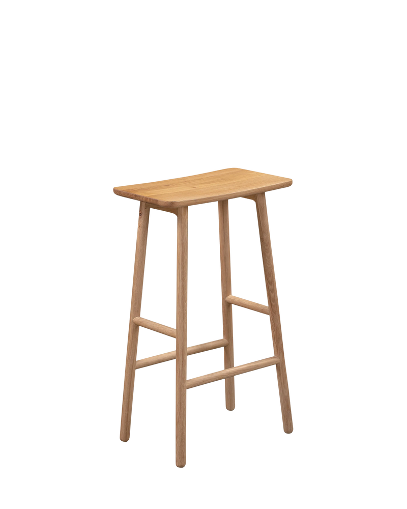 Loft Bar Stool 75cm - Oak