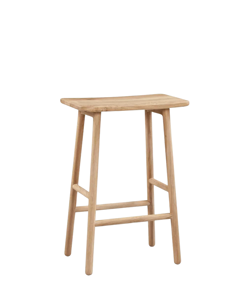 Loft Bar Stool 65cm - Oak