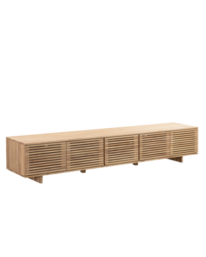 Linear Entertainment Unit 240cm - Oak