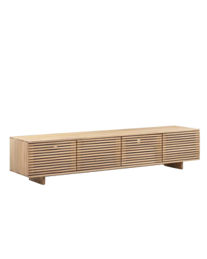 Linear Entertainment Unit 210cm - Oak