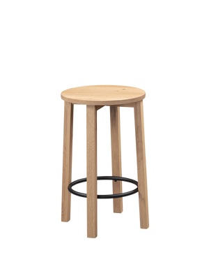 Tangent Bar Stool 65cm - Oak
