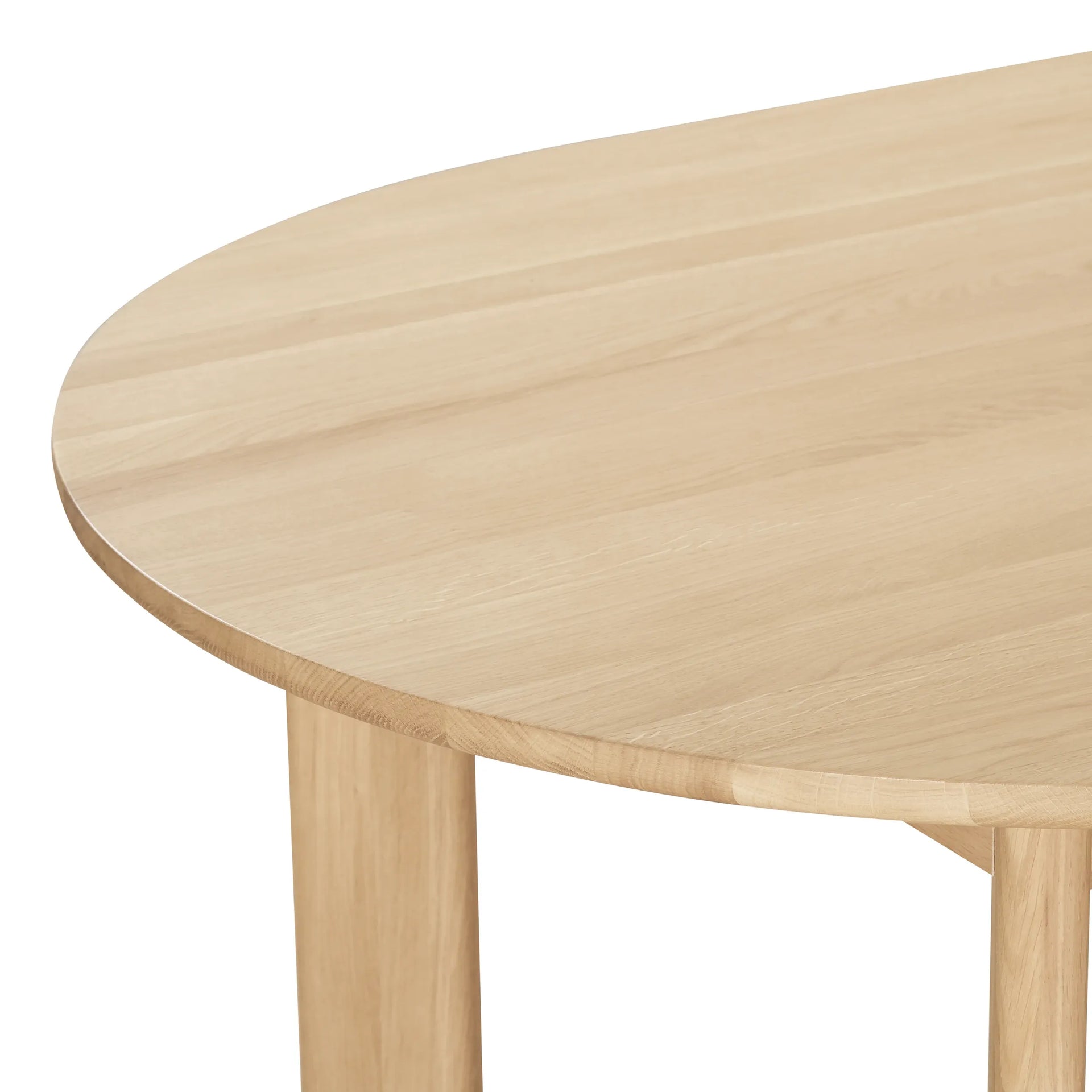 Buy Loop Dining Table 220cm - Oak by RJ Living online - RJ Living