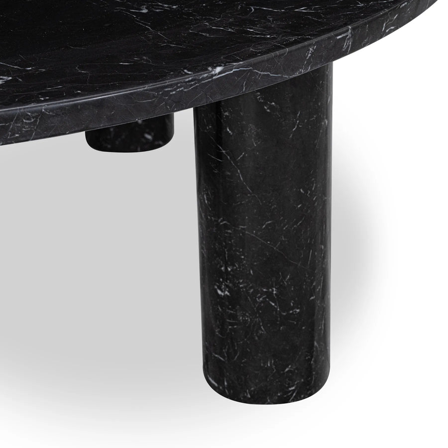 Sector Coffee Table - Black Marble