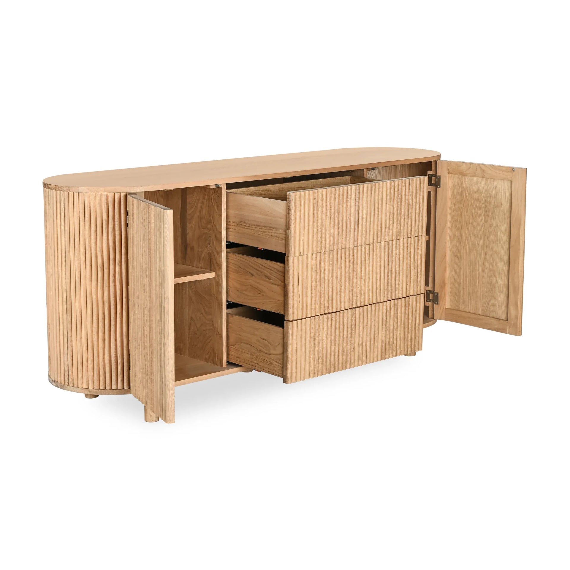 Ripple Sideboard 180Cm - Oak