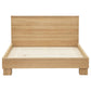 Weave King Bed - Oak
