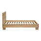 Weave King Bed - Oak