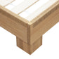 Weave King Bed - Oak