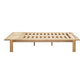 Compass Queen Bed - Oak