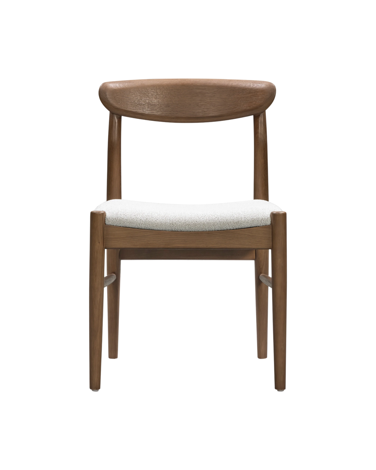 Henri Dining Chair - Deep Oak / Tate Biscotti
