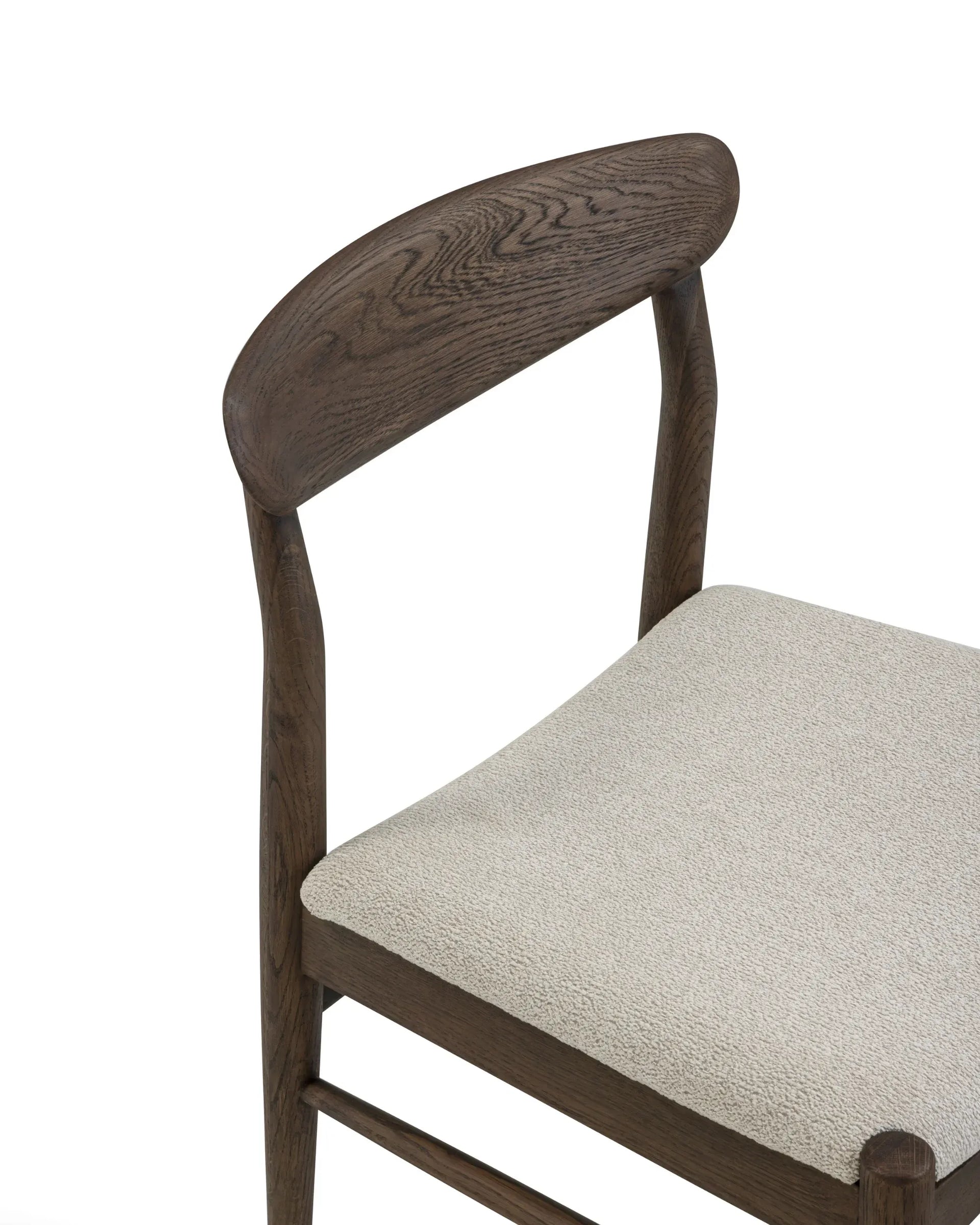Henri Dining Chair - Earthen Oak / Tate Biscotti