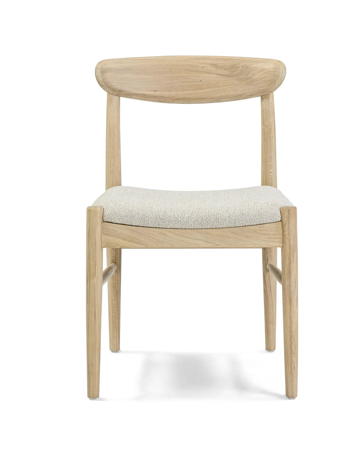 Henri Dining Chair - Light Oak / Tate Biscotti