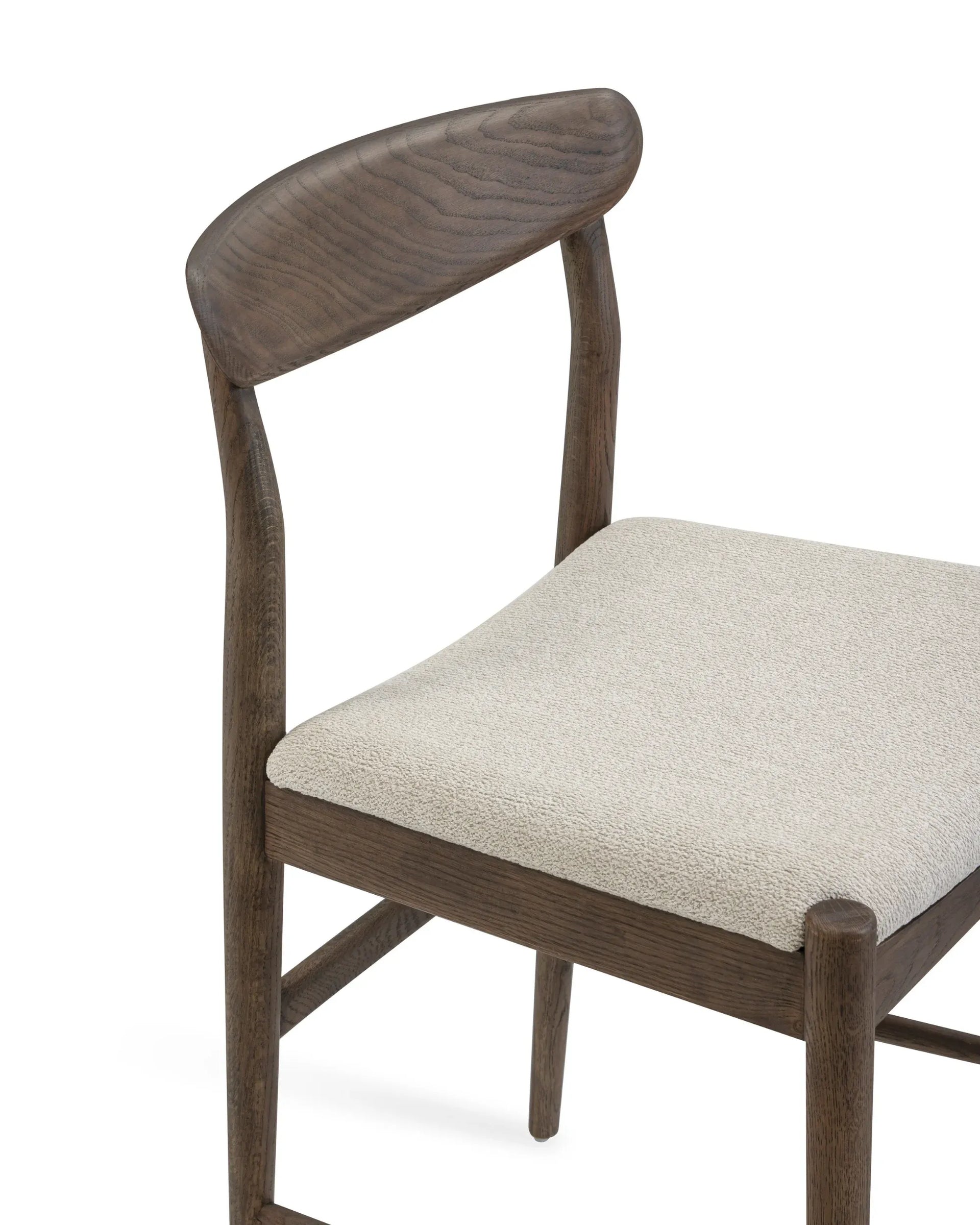 Henri Bar Stool 65cm - Earthen Oak / Tate Biscotti