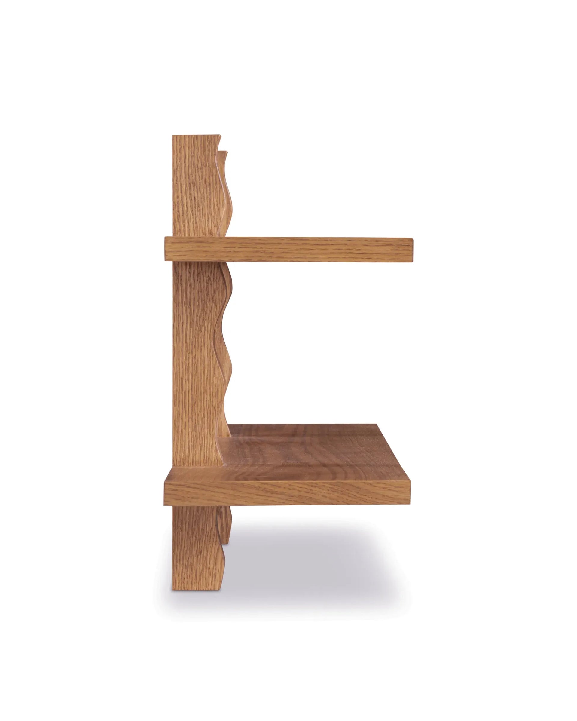 Swish Wall Shelf - Deep Oak