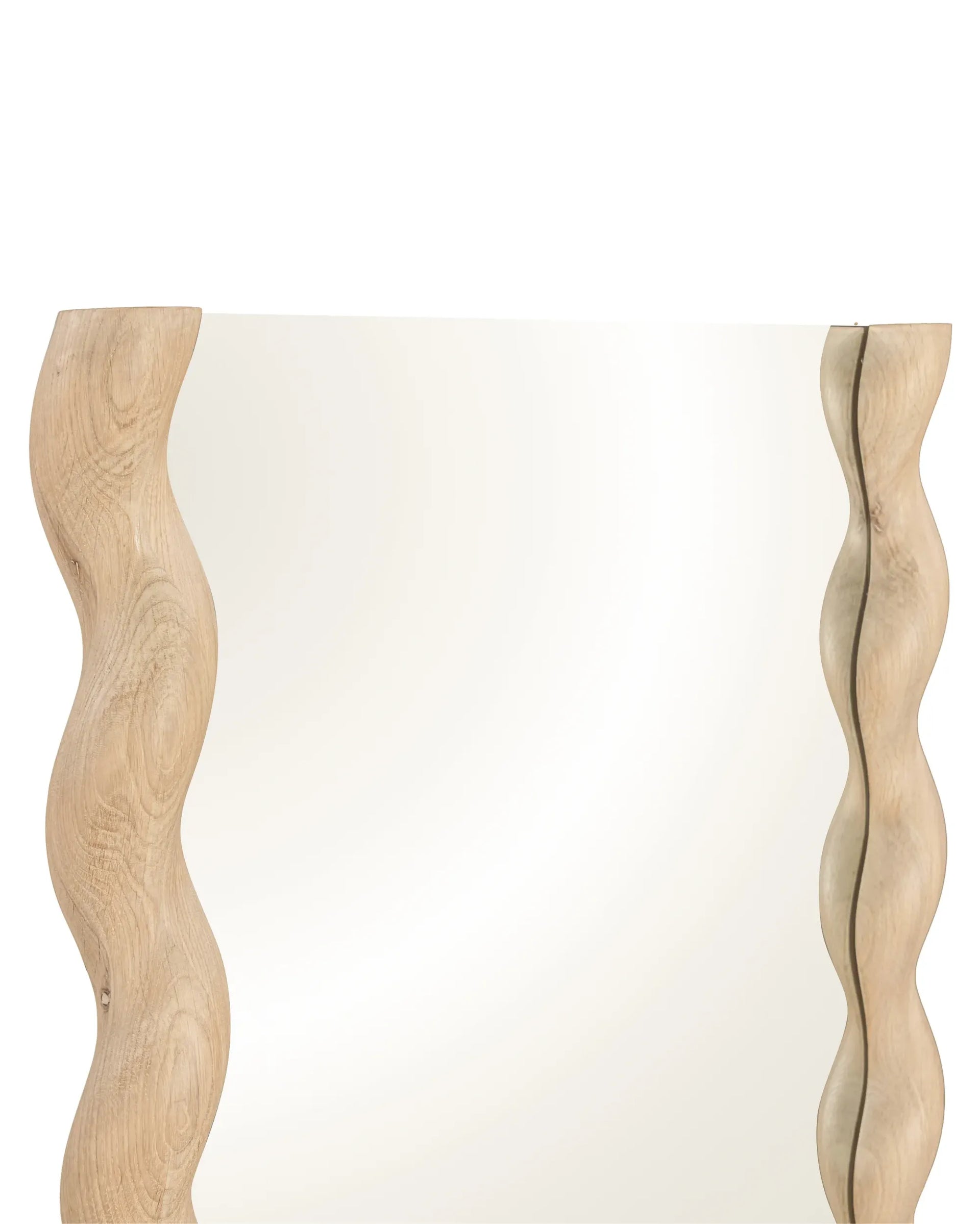 Twirl Floor Mirror - Oak