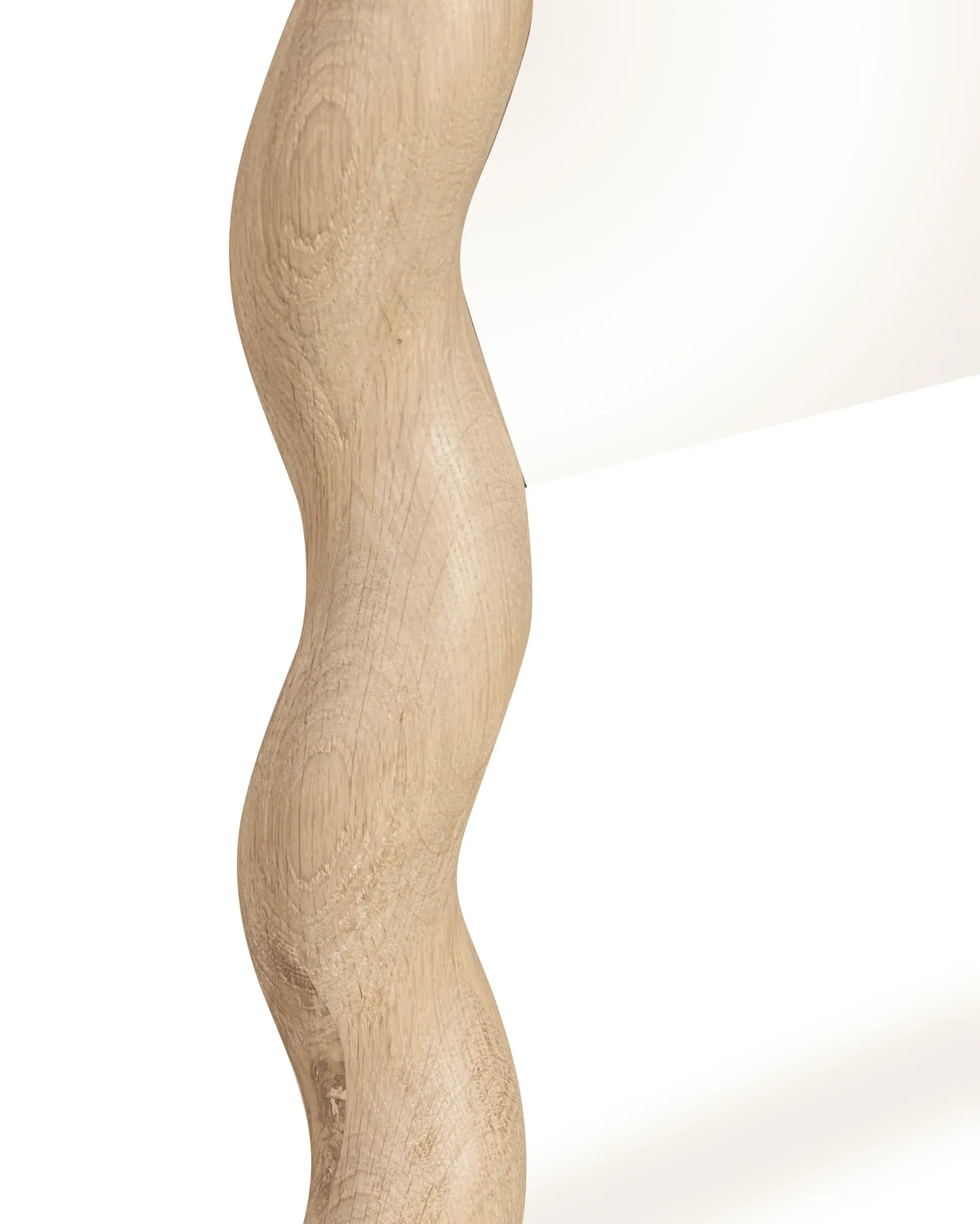 Twirl Floor Mirror - Oak