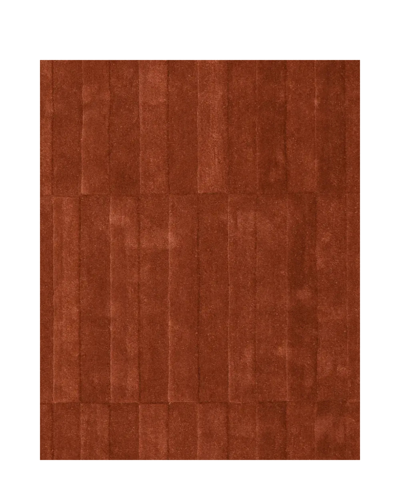 Shari Brick Rug Swatch