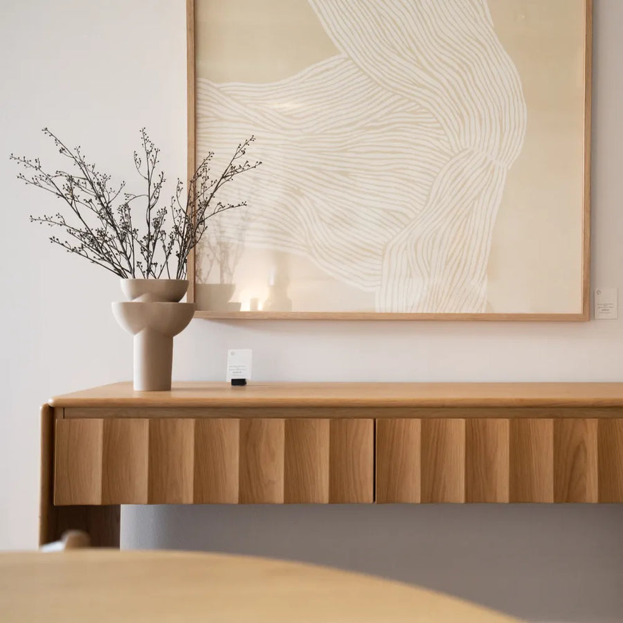 Anton Console Table 180cm - Oak