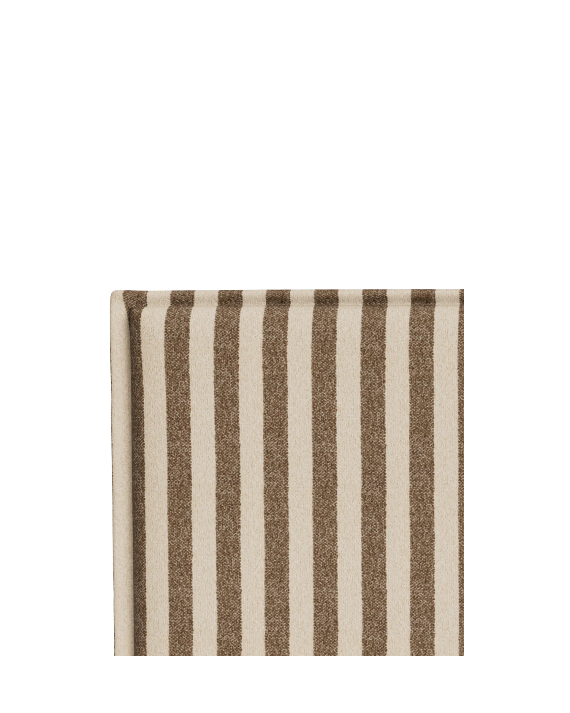 Sidney Slipcover Bed Head Fabric 270cm - Marnie Coconut Stripe